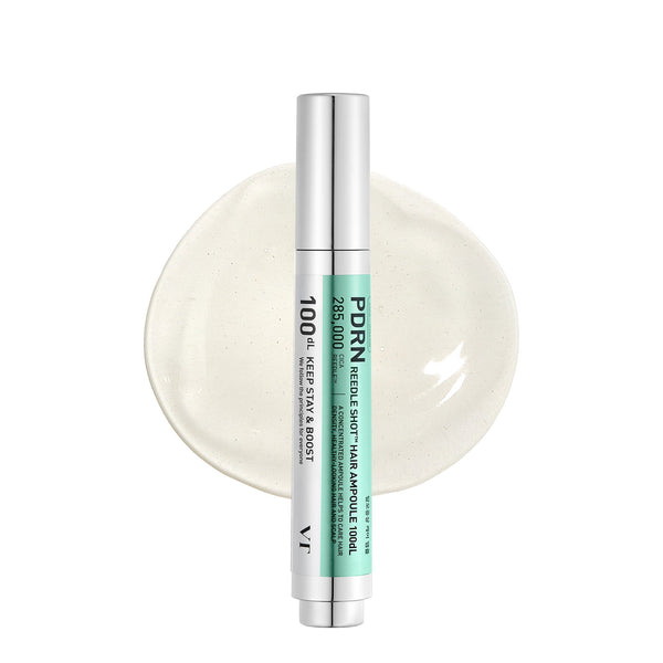 Main image for Every detail of PDRN Reedle Shot Hair Ampoule 100dl is built to support a calmer, healthier looking scalp while staying invisible in your hair so you can move,