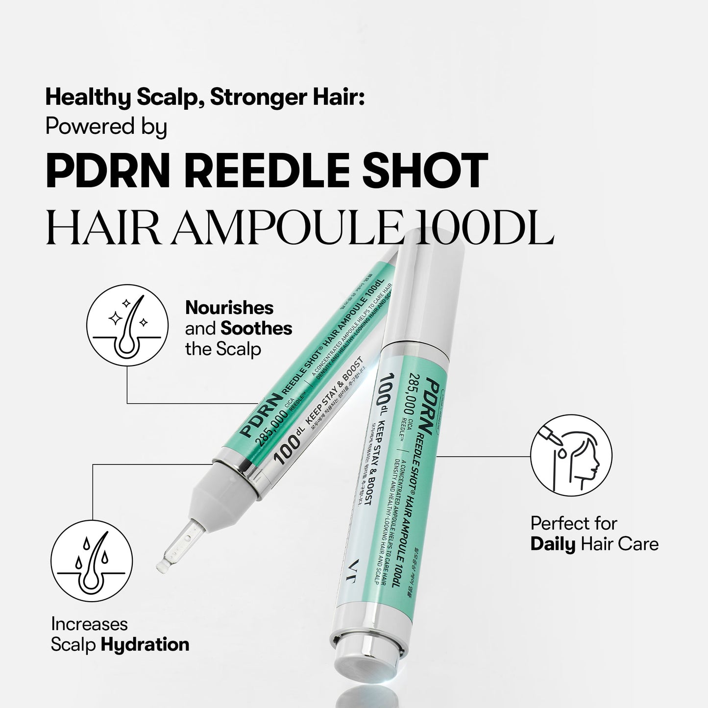PDRN Reedle Shot Hair Ampoule 100dl