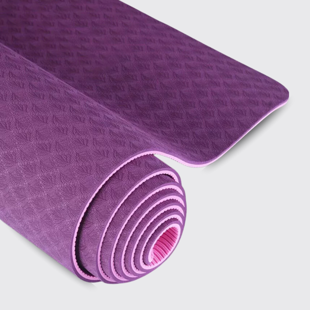 Eco-Friendly Non-Slip Yoga Mat – Dual Layer