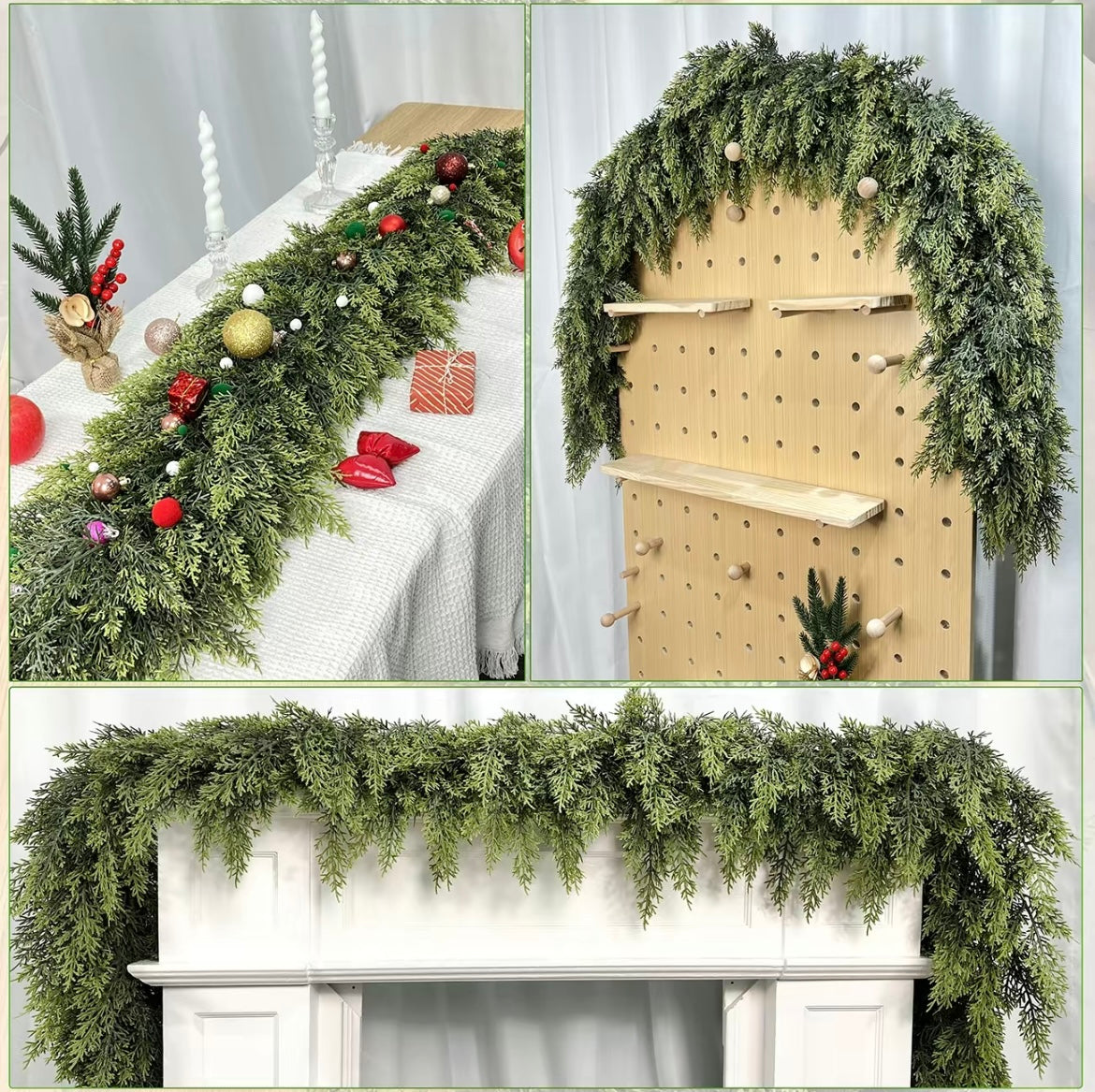 Premium Artificial Cedar Garlands