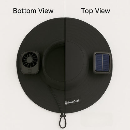 SolarCool® | Solar Fan Hat for Outdoors