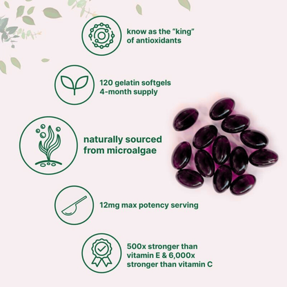 Vital Ingredients Astaxanthin 12 mg