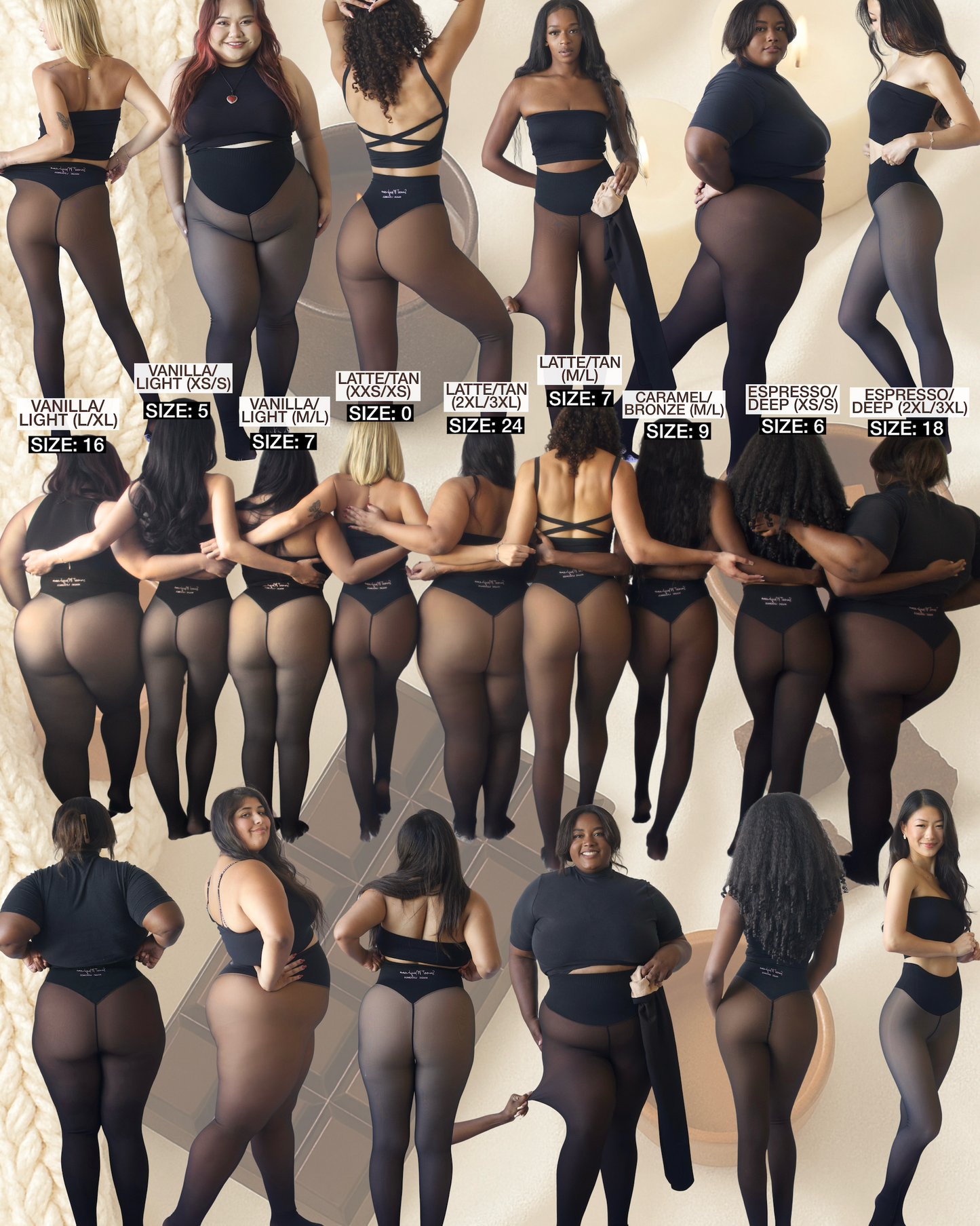 Glow Up Magic Compression Leggings