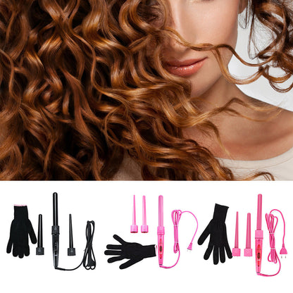 3 In 1 Hair Curlers Interchangeable